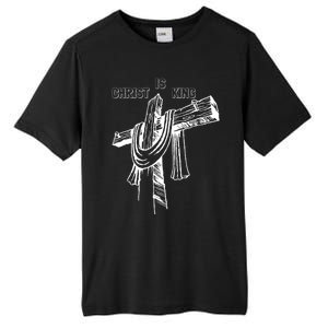 Christian Religious Jesus Christ Is King Tall Fusion ChromaSoft Performance T-Shirt