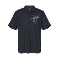 Christian Religious Jesus Christ Is King Softstyle Adult Sport Polo