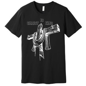 Christian Religious Jesus Christ Is King Premium T-Shirt