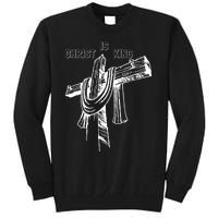 Christian Religious Jesus Christ Is King Tall Sweatshirt