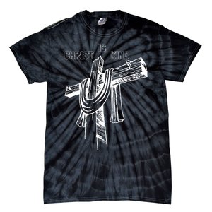 Christian Religious Jesus Christ Is King Tie-Dye T-Shirt