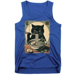 Cat Ramen Japanese Tank Top