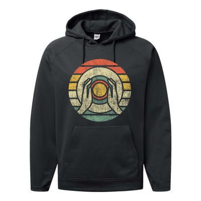 Ceramic Retro Kiln Pottery Performance Fleece Hoodie