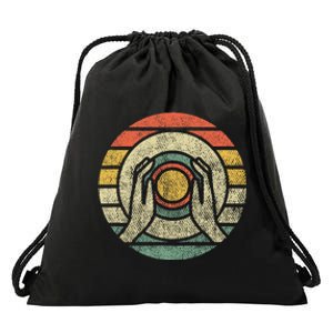 Ceramic Retro Kiln Pottery Drawstring Bag