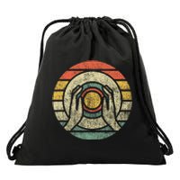 Ceramic Retro Kiln Pottery Drawstring Bag