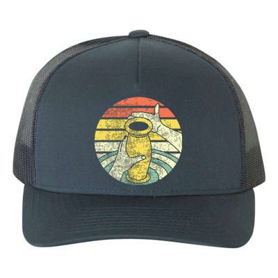 Ceramic Retro Kiln Pottery Yupoong Adult 5-Panel Trucker Hat