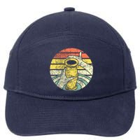 Ceramic Retro Kiln Pottery 7-Panel Snapback Hat