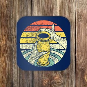 Ceramic Retro Kiln Pottery Coaster