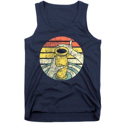 Ceramic Retro Kiln Pottery Tank Top