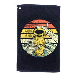 Ceramic Retro Kiln Pottery Platinum Collection Golf Towel