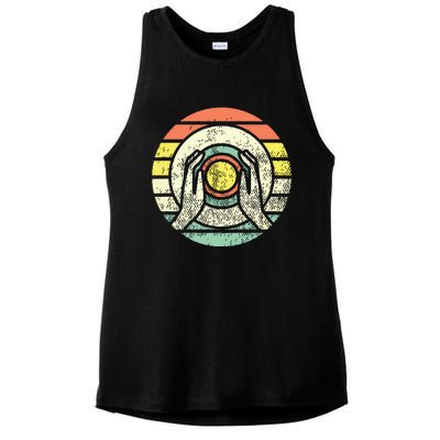 Ceramic Retro Kiln Pottery Ladies PosiCharge Tri-Blend Wicking Tank