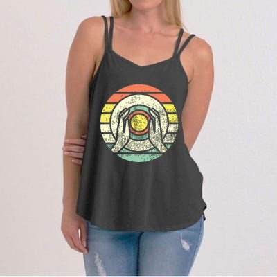 Ceramic Retro Kiln Pottery Women's Strappy Tank