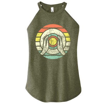 Ceramic Retro Kiln Pottery Women's Perfect Tri Rocker Tank