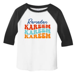 Cool Ramadan Kareem Wavy Toddler Fine Jersey T-Shirt