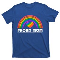 Colorful Rainbow Lgbtq Proud Mom Cool Gift T-Shirt