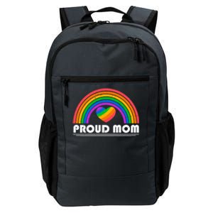 Colorful Rainbow Lgbtq Proud Mom Cool Gift Daily Commute Backpack