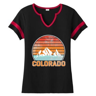 Colorado Retro Look Ladies Halftime Notch Neck Tee