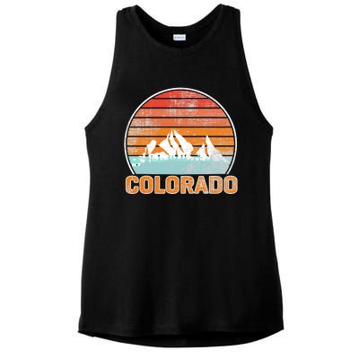 Colorado Retro Look Ladies PosiCharge Tri-Blend Wicking Tank