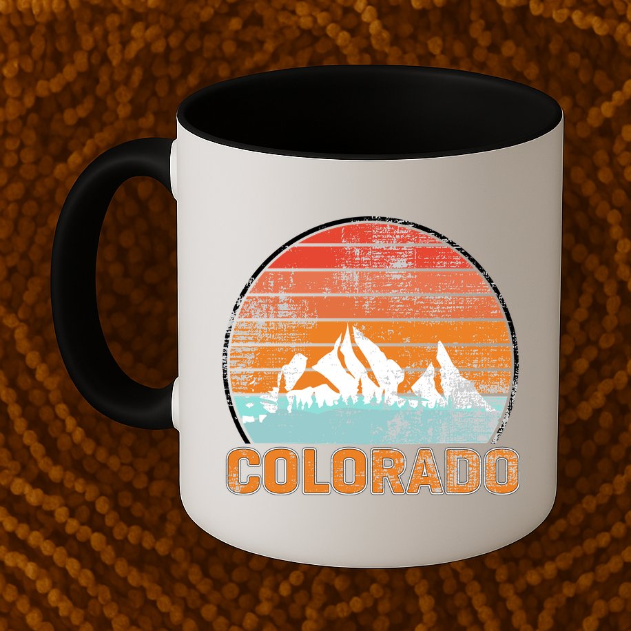 Colorado Retro Look Mug