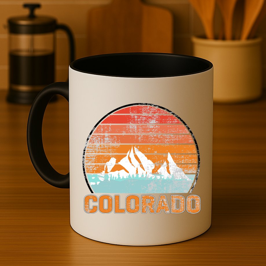 Colorado Retro Look Mug