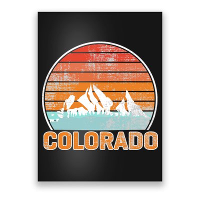 Colorado Retro Look Poster