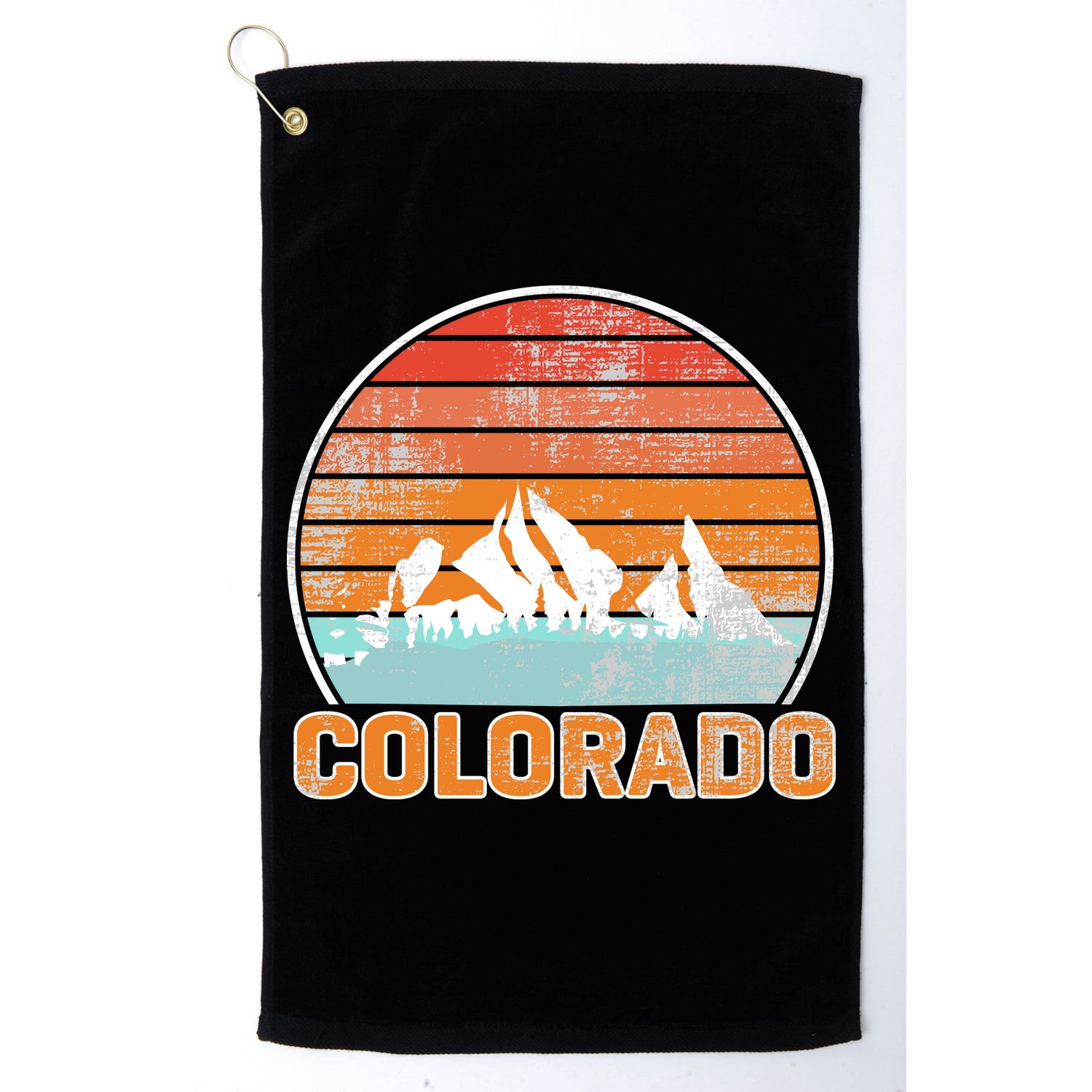 Colorado Retro Look Golf Towel