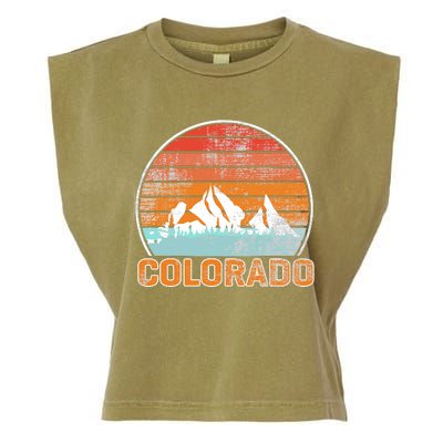 Colorado Retro Look Garment-Dyed Women's Muscle Tee