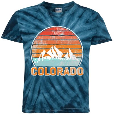 Colorado Retro Look Kids Tie-Dye T-Shirt