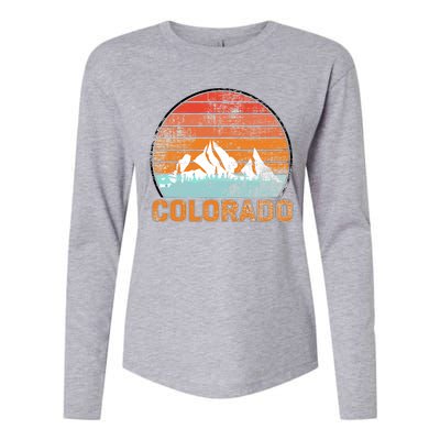 Colorado Retro Look Womens Cotton Relaxed Long Sleeve T-Shirt