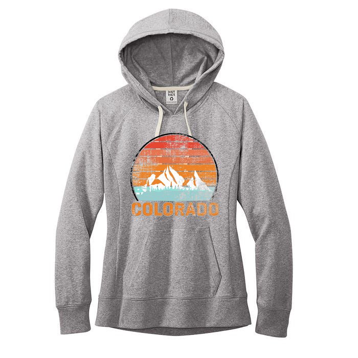 Colorado Retro Look Women's Fleece Hoodie