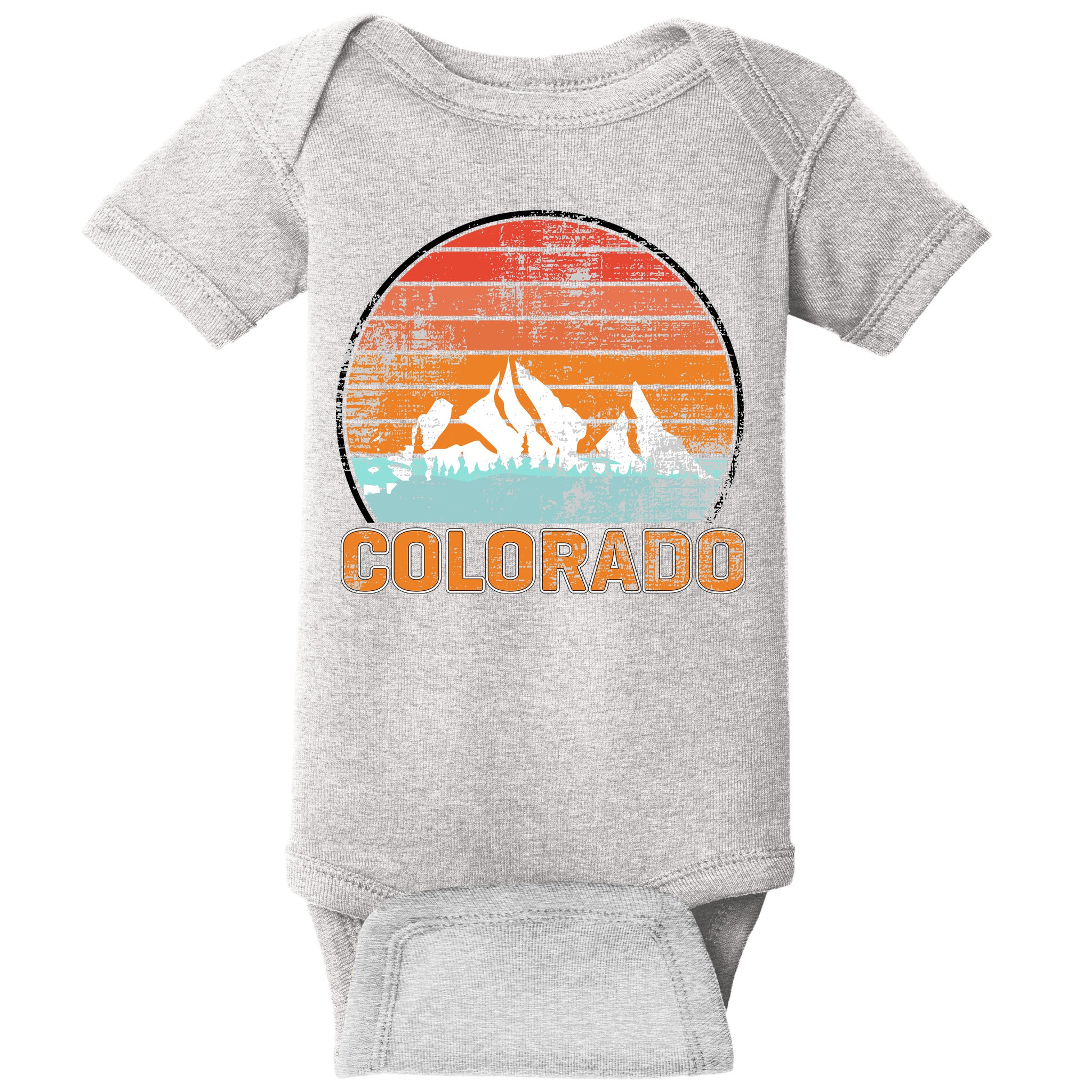 Colorado Retro Look Baby Bodysuit