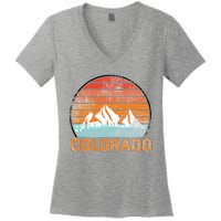 Colorado Retro Look Women's V-Neck T-Shirt