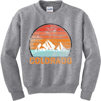 Colorado Retro Look Kids Sweatshirt