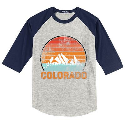 Colorado Retro Look Kids Colorblock Raglan Jersey