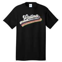 Cool Retro Latina Woman Mexican Girl Idea Tall T-Shirt