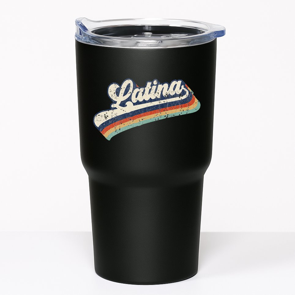 Cool Retro Latina Woman Mexican Girl Idea Tumbler