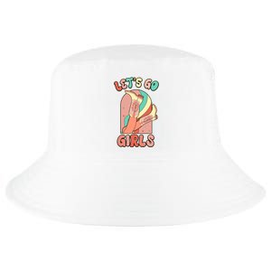 Cute Retro Lets Go Cowgirl Bachelorette Bridesmaids Party Cool Comfort Performance Bucket Hat