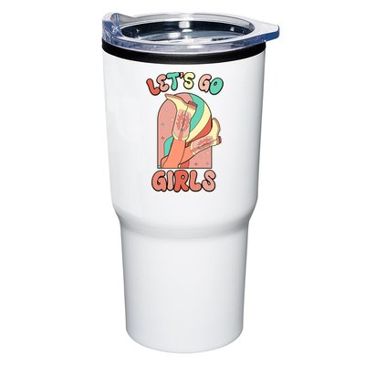 Cute Retro Lets Go Cowgirl Bachelorette Bridesmaids Party Tumbler