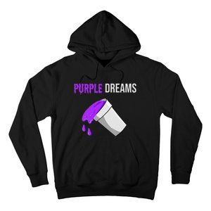 Codeine Rap Lean Cough Juice Purple Drank Hoodie