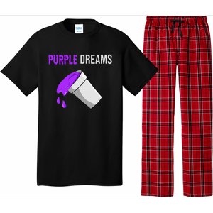 Codeine Rap Lean Cough Juice Purple Drank Pajama Set