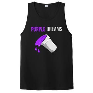 Codeine Rap Lean Cough Juice Purple Drank PosiCharge Competitor Tank