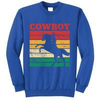 Cow Roping Lasso Riding Horse Lover Cute Gift Sweatshirt