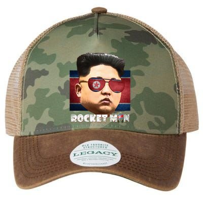 Cool Rocket Man Kim Jong Un Legacy Tie Dye Trucker Hat