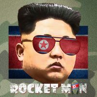 Cool Rocket Man Kim Jong Un Legacy Tie Dye Trucker Hat