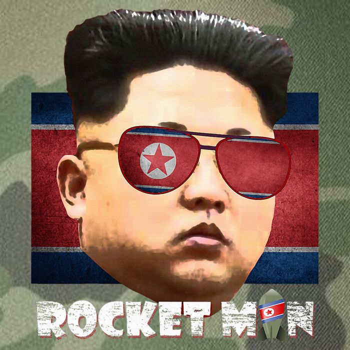 Cool Rocket Man Kim Jong Un Legacy Tie Dye Trucker Hat