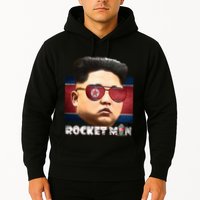 Cool Rocket Man Kim Jong Un Hoodie