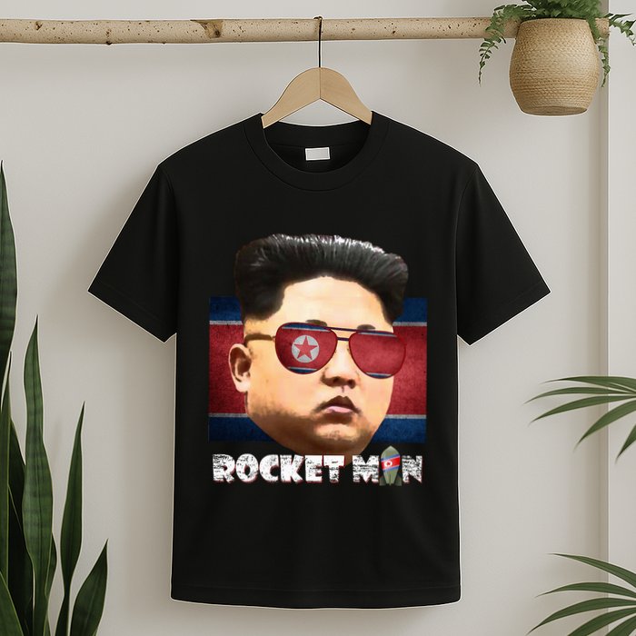 Cool Rocket Man Kim Jong Un T-Shirt