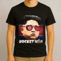 Cool Rocket Man Kim Jong Un T-Shirt