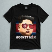 Cool Rocket Man Kim Jong Un T-Shirt