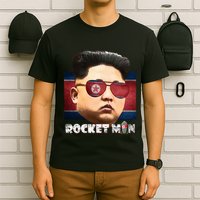 Cool Rocket Man Kim Jong Un T-Shirt